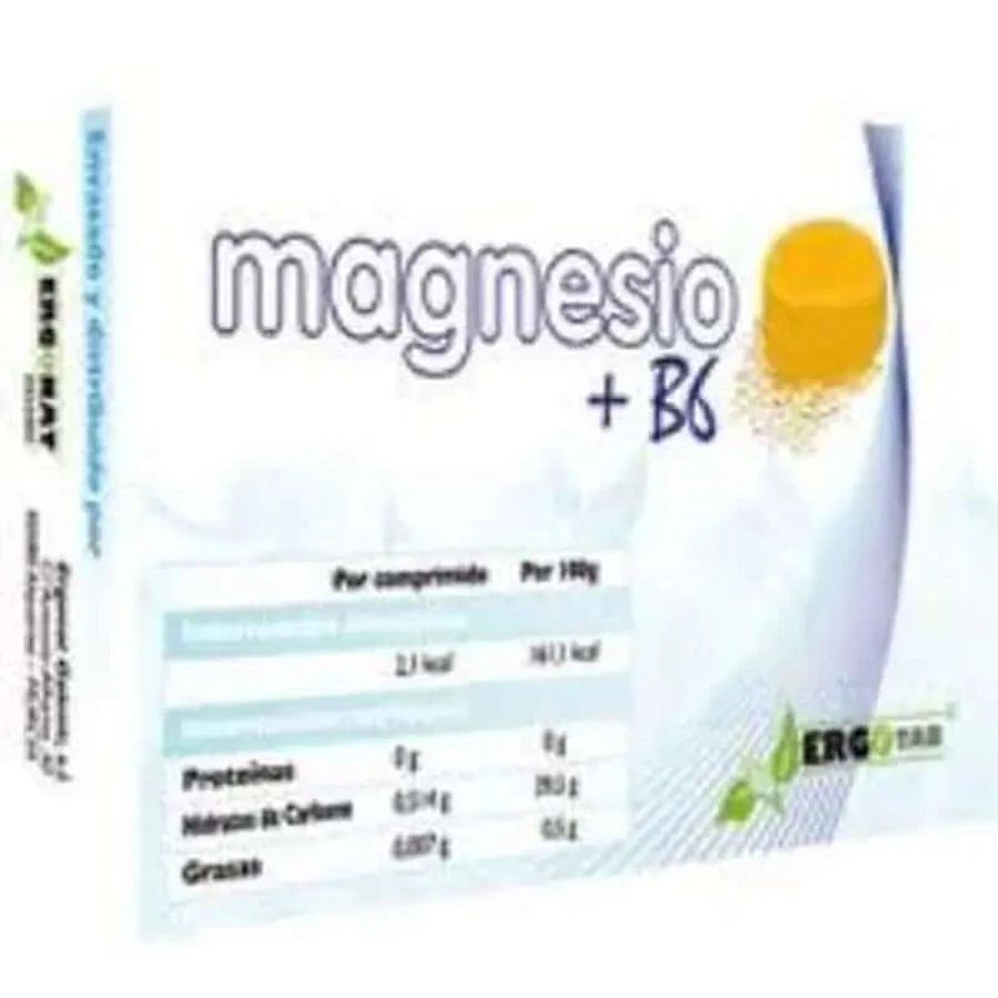 Ergonat Magnésium + Vit.B6 Ergotab 30 Comprimés