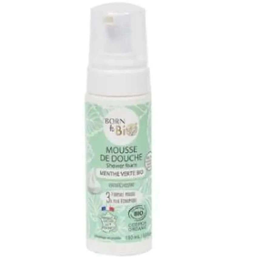 Born To Bio Grüner Minz-Duschschaum 150Ml. Bio