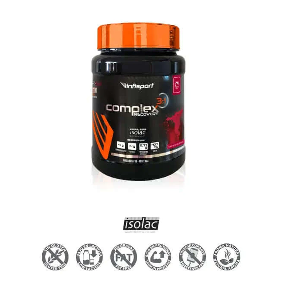 Infisport Complex Recovery 3:1 Forest Berry Supliment alimentar Pulbere Pot , 660 grame