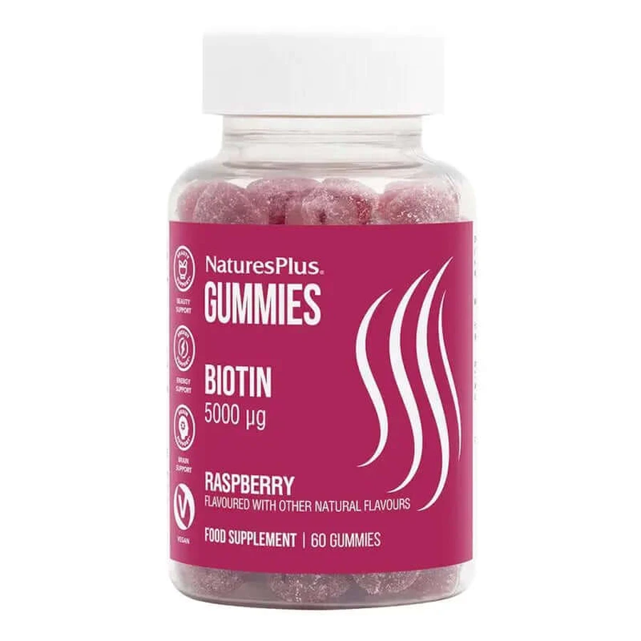 Natures Plus Gummies Biotin, 60 Gummies