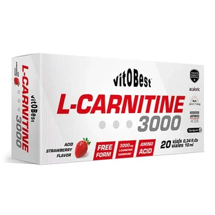 Vit.O.Best L-Carnitine 3000, 20 Vials Of 10 Ml