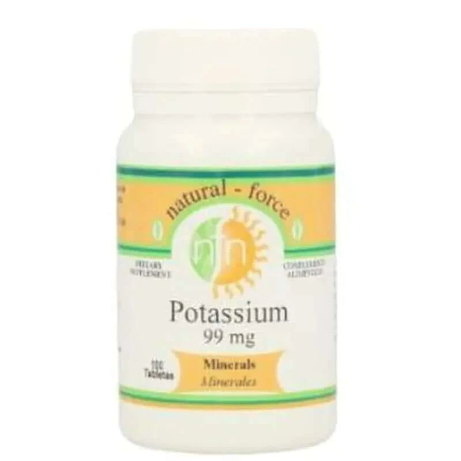 Nutri-Force Potassium 99Mg. 100 Tablets