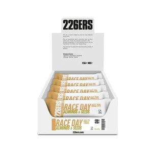 226Ers Race Day Salty Trail - Energy Bar - Almond & Seed Energy Bar, 30x40 grams