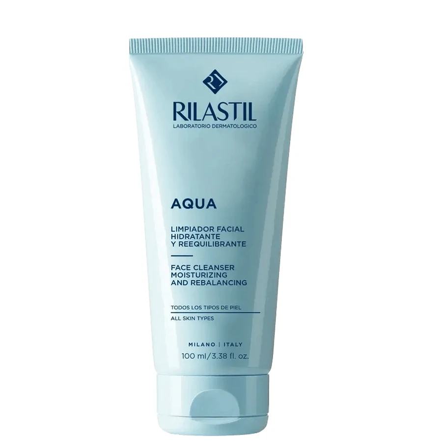 Rilastil Aqua Gel Limpiador Hidratante, 100 ml