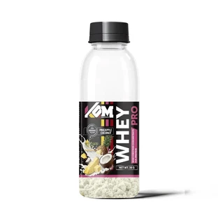 Kom Endurance Proteinas Nutricion Deportiva , botella monodosis de proteina whey 30gr sabor piña-coco