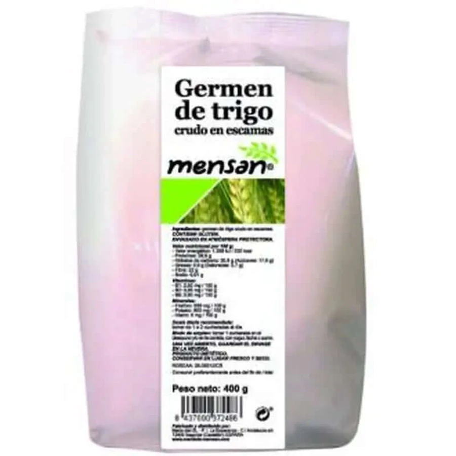 Mensan Wheat Germ Flakes 400Gr