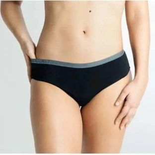 Cocoro Menstruatiepanty Zwart/Grijs Zware Doorstroming 0/Xxs