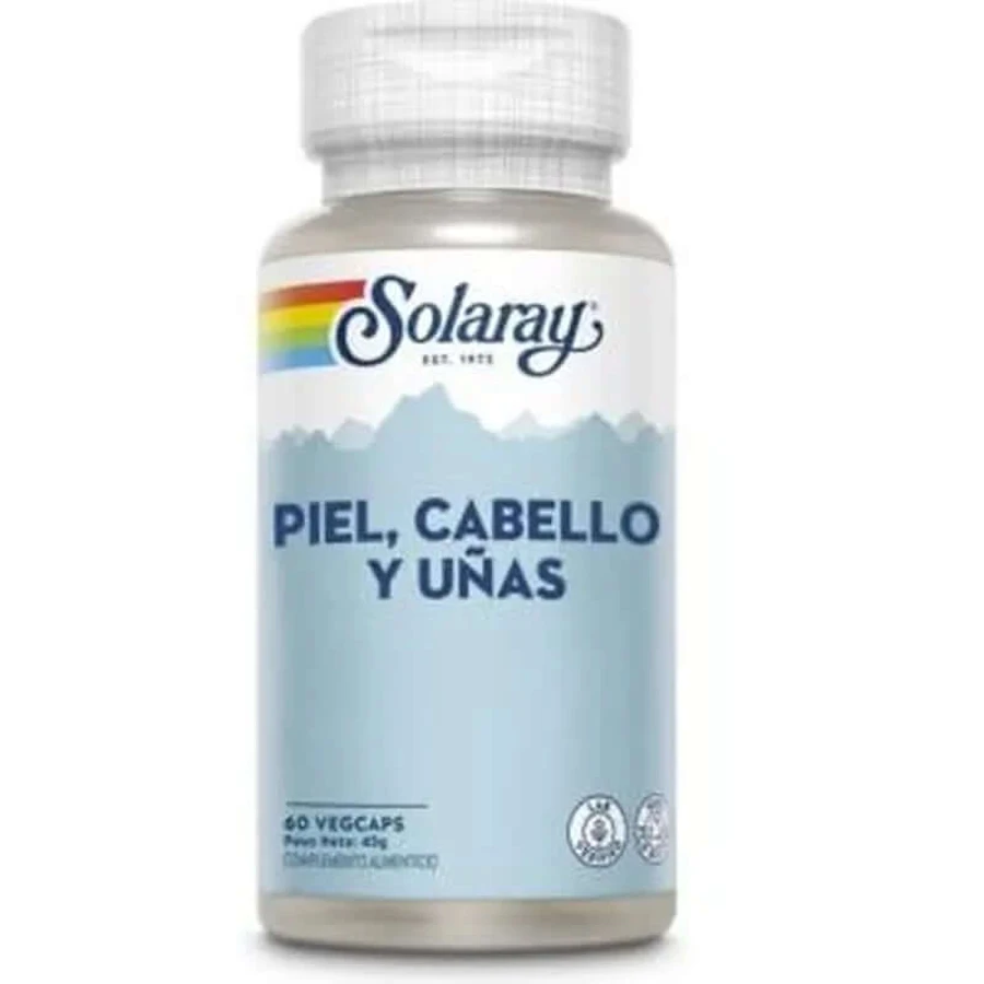 Solaray Skin Hair Nails 60Vcaps
