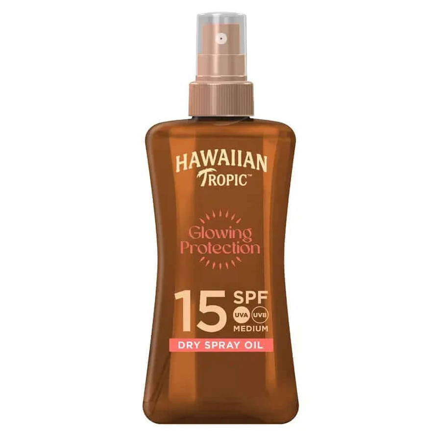 Hawaiian Tropic Ht Glinsterende Olie Spf15, 200Ml
