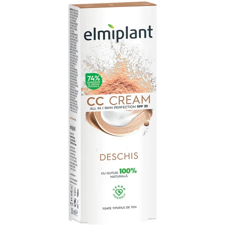 Crème CC Skin Moisture, teinte claire, 50 ml, Elmiplant