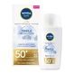 Nivea Sun Ultralight Gezichtsvloeistof Drievoudige Bescherming Fp50+, 40 ml