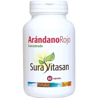 Sura Vitas Cranberry 600 Mg, 60 Capsules
