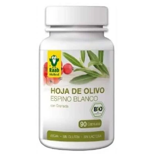 Raab Vitalfood Olive Leaf & Hawthorn 90Caps Bio Sg Vegan