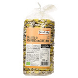 Organic black rice rounds with turmeric gluten free, 100g, Fior di Loto