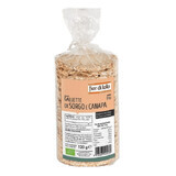 Organic gluten-free sorghum and hemp seed rounds, 120 g, Fior di Loto