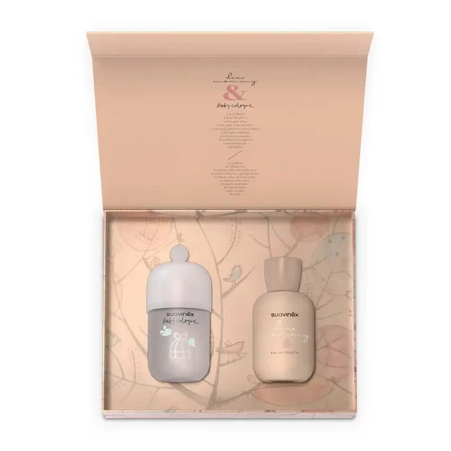 Suavinex Baby & Mom Cologne Set mit Baby Cologne Cologne Classic + Dear Mommy Cologne