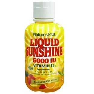Natures Plus Vitamina D3 Liquid Sunshine, 473 ml