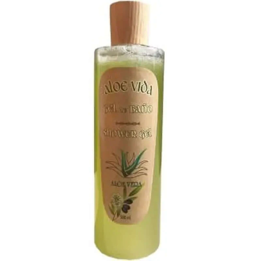Marcris Gel de bain à l'aloe vera et à l'huile d'olive 500 ml