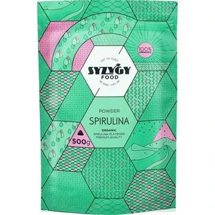 Syzygy Voedingssupplement Spirulina Poeder Biologisch Gecertificeerd , 500 g