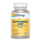Solaray Pantotenic Acid , 100 cápsulas de 500 mg