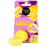 Organic Shop Citroen Macaron Suiker Lip Scrub , 10 ml