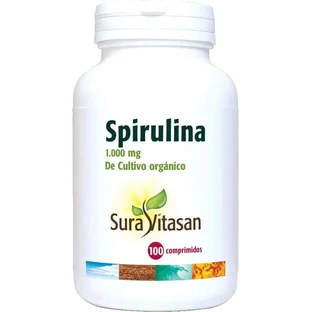 Sura Vitas Spirulina 1000 Mg, 100 Tablets