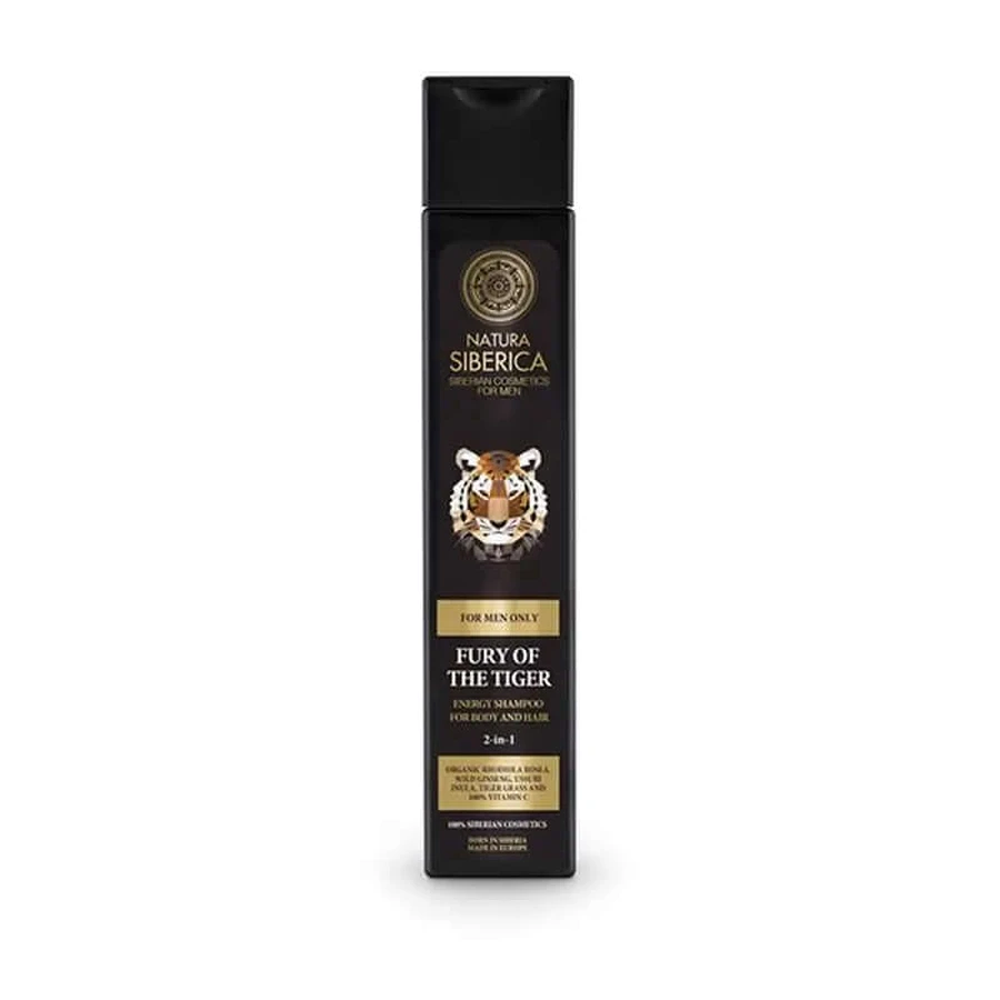 Natura Siberica Ns Men Wut des Tigers Männer Energizing Shampoo Na, 250 ml
