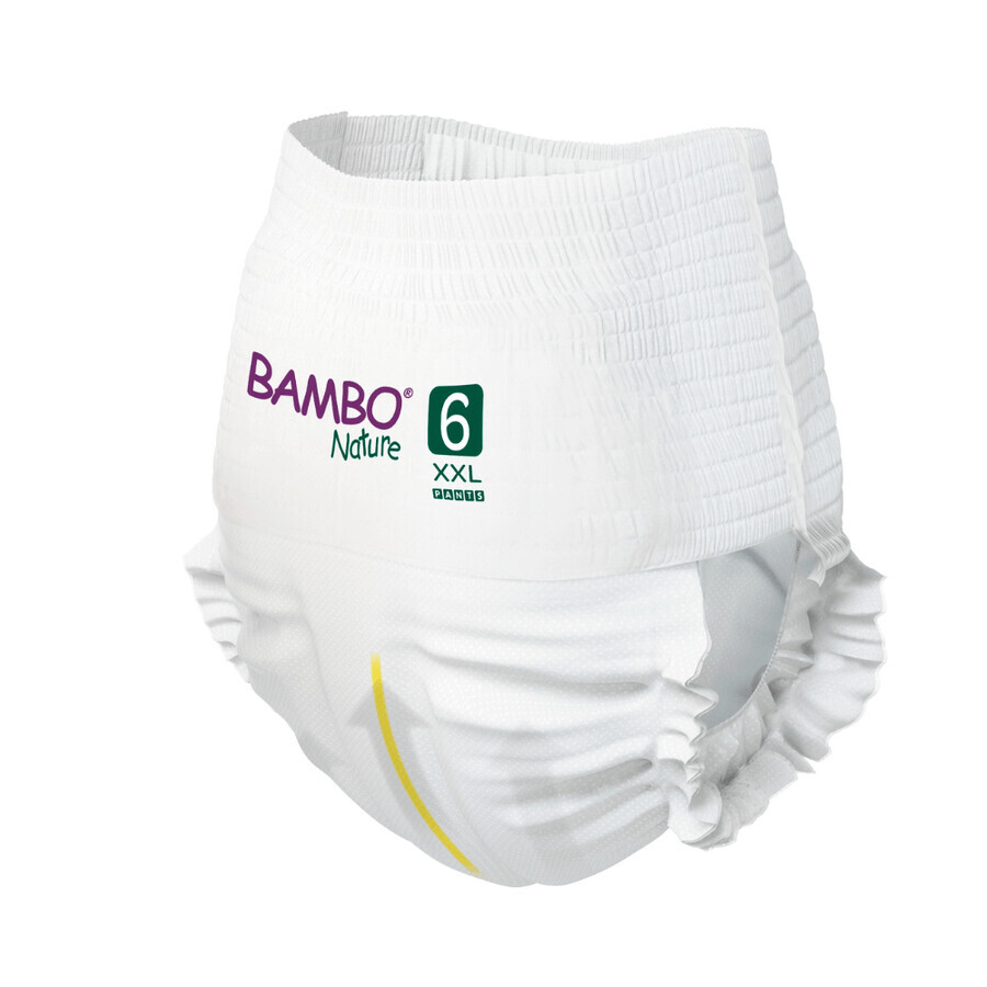 Diaper Pants eco no 6, +18 kg, 38 pieces, Bambo Nature