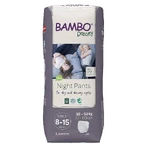 Pañal Girls Dreamy Nights, 8-15 años, 35-50 kg, 10 piezas, Bambo