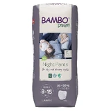 Diaper Pants Girls Dreamy Nights, 8-15 years, 35-50 kg, 10 pieces, Bambo