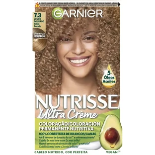 Garnier Nutrisse Permanent Haarkleur Goud Blond Kleur 7,3 , 160 ml