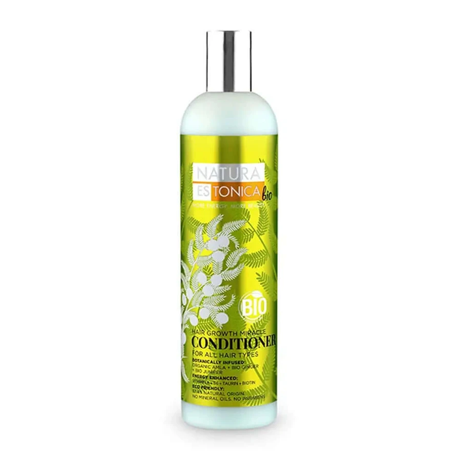 Natura Estonica Pflegespülung für alle Haartypen Wachstumswunder, 400 ml
