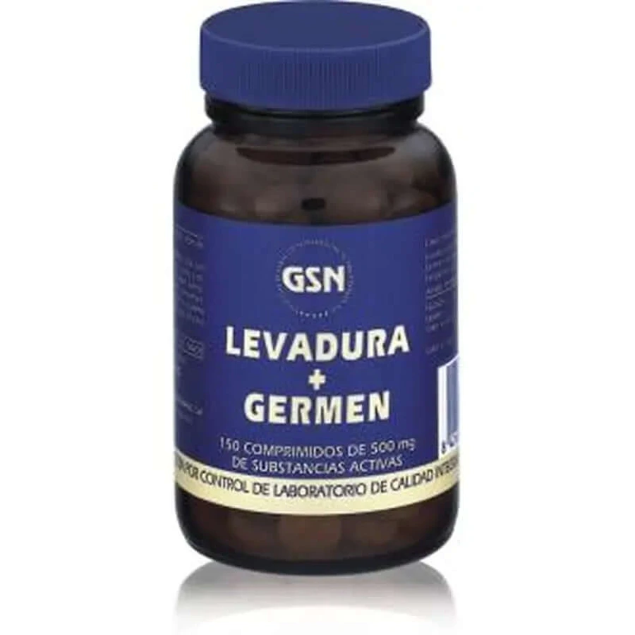 Gsn Yeast+Germ 150 Tablets 500 Mg