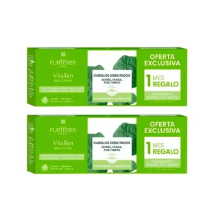 Rene Furterer Vitalfan Anticaida Reaccional, Pack 2 x 30 capsules