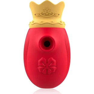 Intense Couples Toys Estimulador Clitoris 10 Modos De Succión Y Licking - Rojo