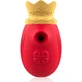 Intense Couples Toys Clitoral Stimulator 10 Modes of Suction and Licking - Red
