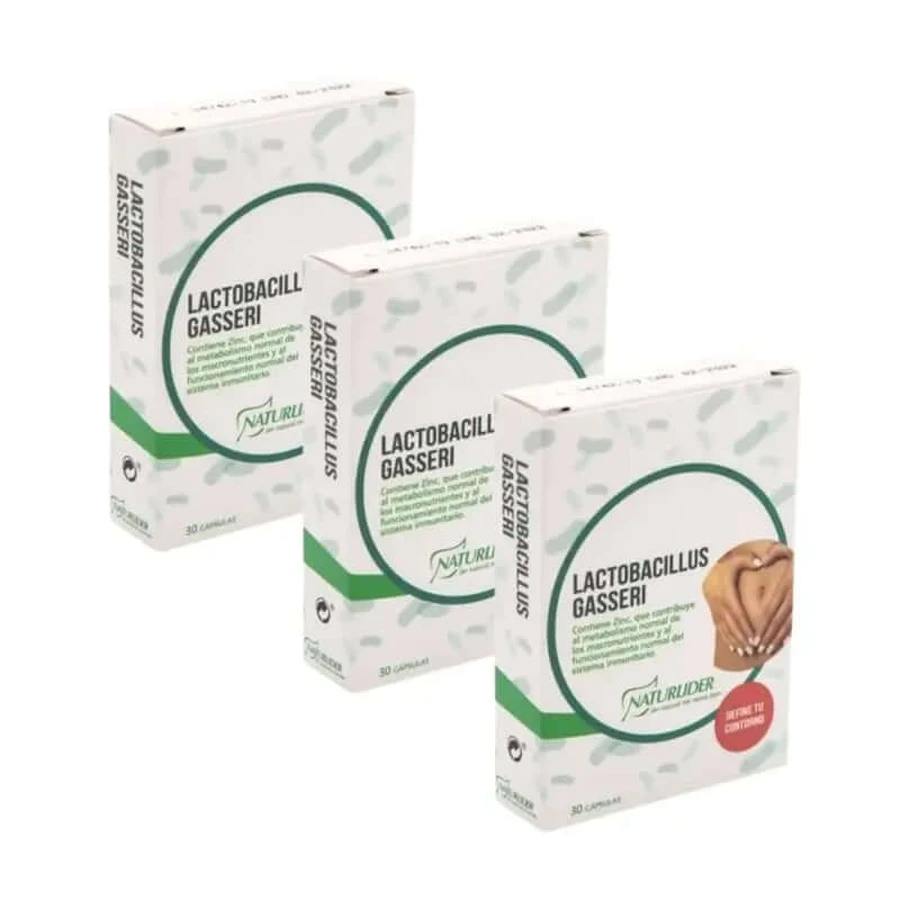 Naturlider Lactobacillus Gasseri Pack 3 x 30 Kapseln