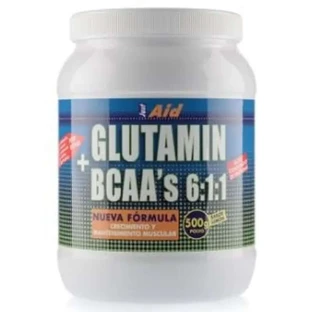 Just Aid Glutamin + Bcaa Lemon Flavor 500Gr
