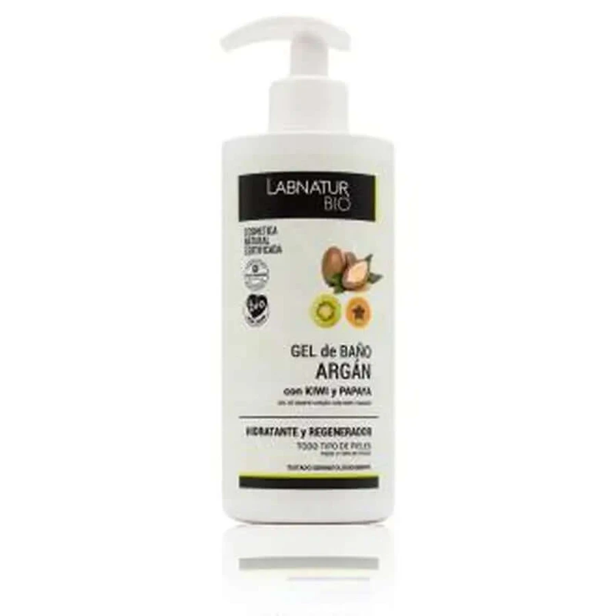 Labnatur Bio Argan Kiwi & Papaya Badegel 450Ml. Bio
