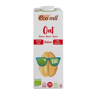 Ecomil Oat Nature Sugar Free Bio , 1 l