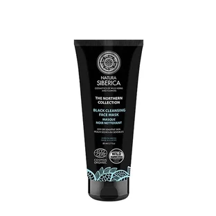 Natura Siberica Noordelijke Collectie Gezichtsmasker Zwarte Glans Huid Na, 80 ml