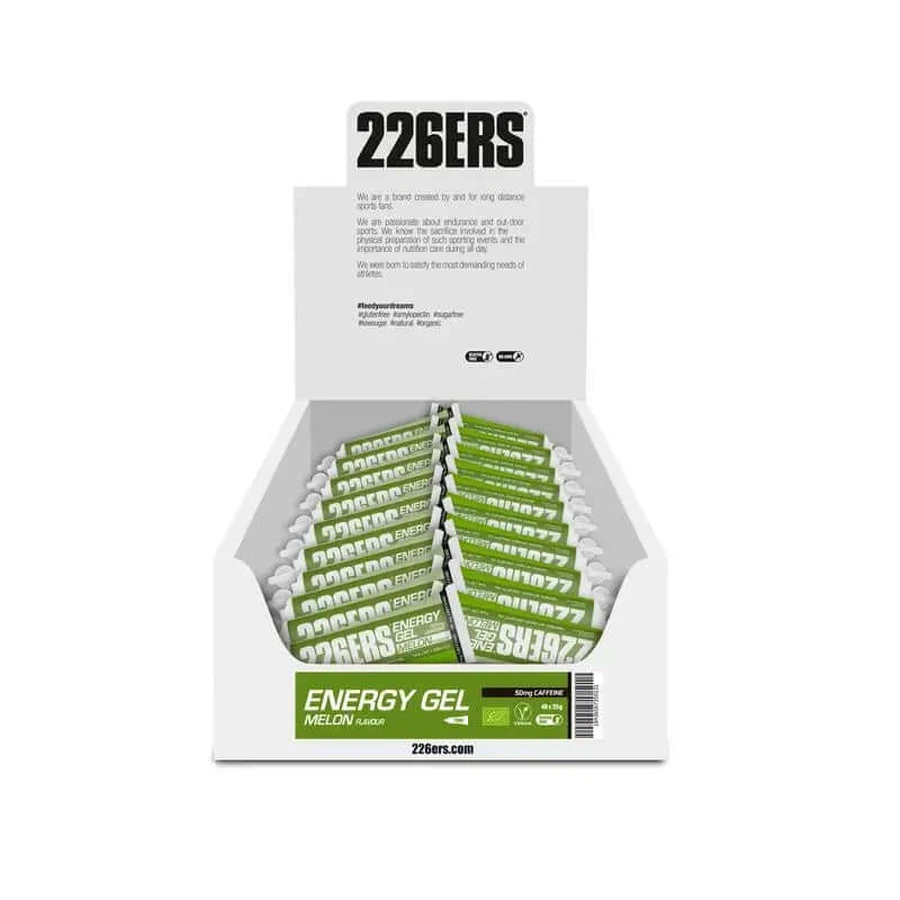 226Ers Energy Gel 25Gr Melon Energy Gel - 50Mg Koffein, 40x25 gr
