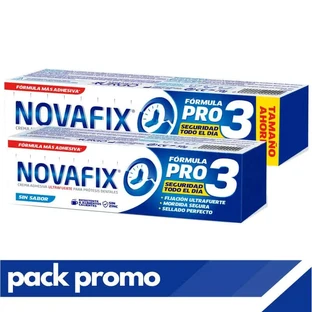Novafix Pack Pro3 Flavorless , 71 gr + 50 gr gratis