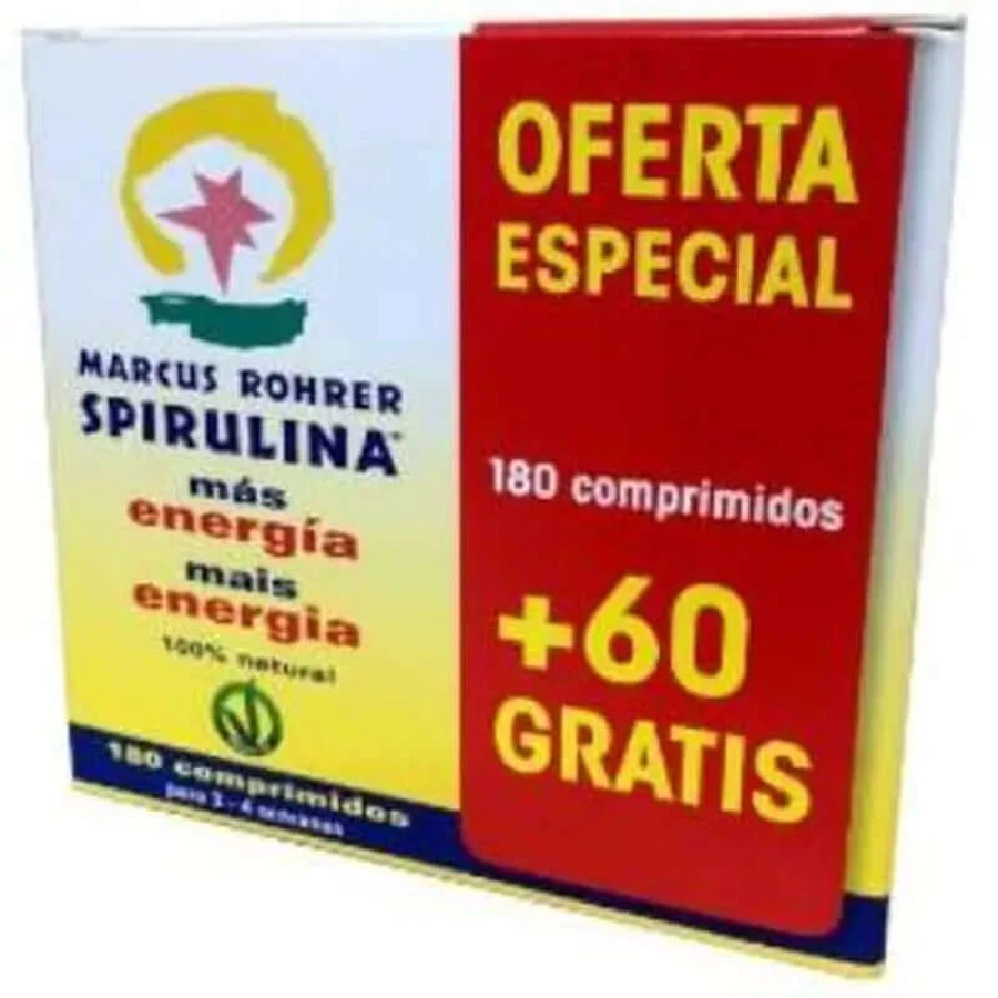 Marcus Rohrer Spirulina 180+60 tablete Marcus Rohrer