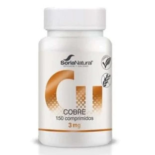 Soria Natuurlijk Koper Duurzame Afgifte 250Mg 150 Tabletten