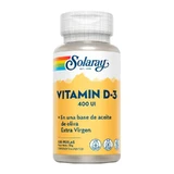 Solaray Vit. D3 400Ui 120 Perlas