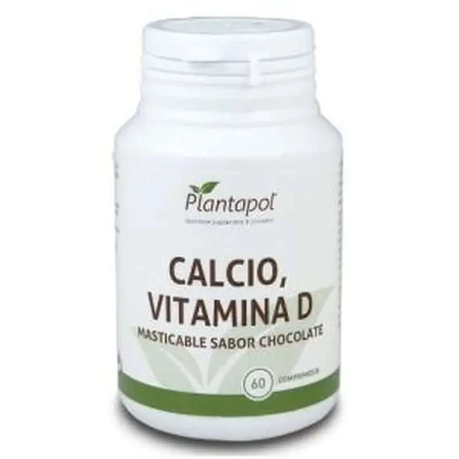 Plantapol Calcium+Vit.D Schokoladengeschmack 60 Kautabletten