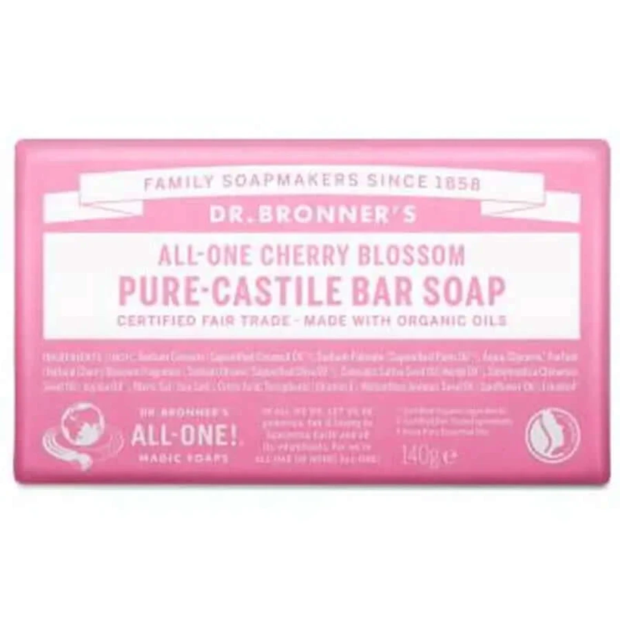 Dr. Bronner's Kersenbloesem Zeep 140gr