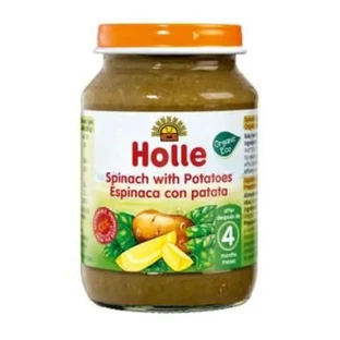 Holle Epinards avec Pommes de Terre 4 Mois 190Gr. Demete
