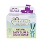 Toallitas húmedas de algodón 100% natural Jack N Jill para dientes y encías